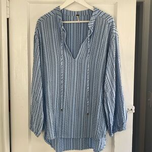 Free People Seersucker Tunic